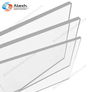 Alands 3毫米有机玻璃板材价格，有机玻璃板材切割尺寸，半透明黑色丙烯酸