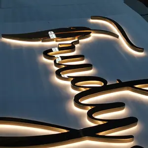 Sign Customized 3d Outdoor Acrylic Mini Led Power Decorative Letter Solid Rohs Color