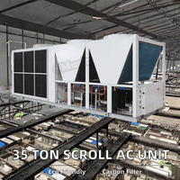 Compresseur Scroll 35 Tonnes 380V/50Hz 60HZ pour Climatiseur de Toit Monobloc avec Réfrigérant R-410A Moteur DC Écologique