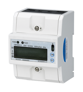เครื่องวัดพลังงานมัลติฟังก์ชั่น3เฟส4P ดิจิตอล LCD พร้อมตัววัด kWh ราง DIN - Product Image 2