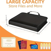 Carpeta de Archivos Expandible de 13 Capas, Resistente al Fuego y al Agua, Bolsa de Almacenamiento Portátil Tipo Acordeón, Bolsa Multifuncional de Gran Capacidad para Documentos