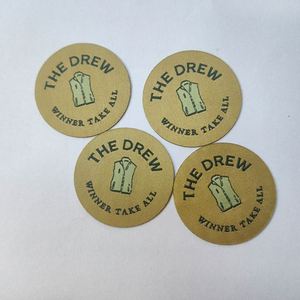 Impression de logo personnalisé, broderie, patchs tissés à haute densité à coller au fer avec bordure découpée au laser pour les chapeaux - Product Image 2