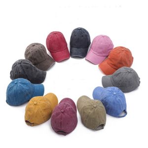 انخفاض موك الأصلي حمض غسل حافة منحنية خمر للجنسين الرياضة غطاء - Product Image 2