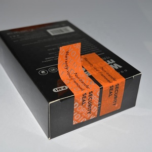 Etichette di sicurezza antimanomissione personalizzate senza residui, adesivi void per imballaggi di scarpe di alta qualità - Product Image 4