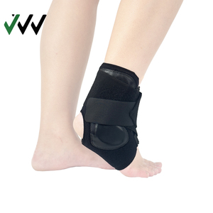 Venda elástica transpirable de 4 vías personalizada de fábrica para tobillo, estabilizador de ligamentos para protección deportiva en gimnasio, fitness y fútbol. - Product Image 6