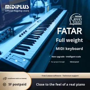 <span class=keywords><strong>MIDIPLUS</strong></span> ค้อน Fatar แบบมีน้ำหนักมาก X8Hiii 88คีย์สำหรับผู้เริ่มต้นการจัดเรียงแบบดิจิตอลตัวควบคุมการชาร์จ USB - Product Image 2