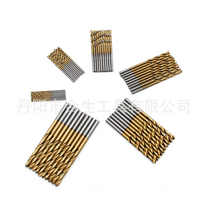 Mr <b>Drill</b> Twist <b>Drill</b> <b>Bit</b> 1mm-3.5mm Gold Plated Straight Shank Metal Drilling Kit 60pcs - Product Image 3