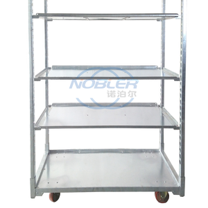 Chariot de <span class=keywords><strong>transport</strong></span> métallique à roulettes pour jardinage, marché, pépinière et fleurs, modèle CC - Product Image 2