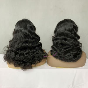 วิกผมแท้แบบลูกคลื่นขนาด 18 นิ้ว 5x5 แบบ Ocean Body Wave พร้อมเชือกผูกปิดผมแบบลูกคลื่นใหญ่ วิกผมเวียดนามแท้จากผู้ขายส่ง - Product Image 4