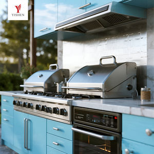 Juego <span class=keywords><strong>de</strong></span> <span class=keywords><strong>Cocina</strong></span> Exterior <span class=keywords><strong>de</strong></span> Acero Inoxidable a Precio <span class=keywords><strong>de</strong></span> Fábrica, Parrilla para Asar Resistente a la Oxidación, Gabinetes Modulares, Cobertizo Inteligente con Elevación, Grifo para Comedor - Product Image 5