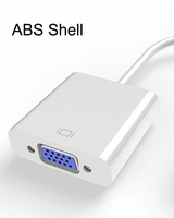Câble adaptateur convertisseur HDMI vers VGA avec alimentation Micro-USB et adaptateur de câble jack audio 3.5MM mâle vers femelle 1080P pour DVD PS4