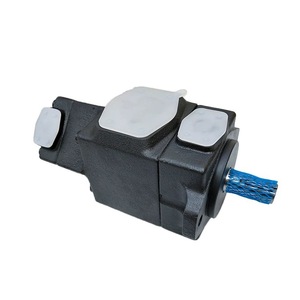 Pv2r11 Pv2r12 Pv2r13 Series Double Vane <b>Pump</b> 350 <b>Bar</b> High Pressure Hydraulic Oil <b>Pump</b> 2 Stages Quantitative - Product Image 1