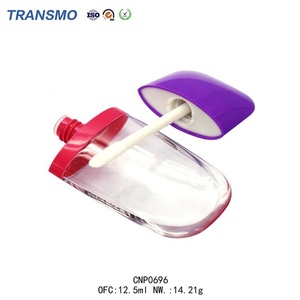 Contenant de rouge à lèvres liquide, étui à rouge à lèvres, contenant de brillant à lèvres, tubes vides blancs de 12 ml avec applicateur à brosse - Product Image 3