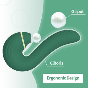 Sexbay OEM/ODM 3-in-1 tavşan yapay penis masaj oyuncak g-spot klitoris emme vibratör kadın isı tokat vibratör ekle - Product Image 2