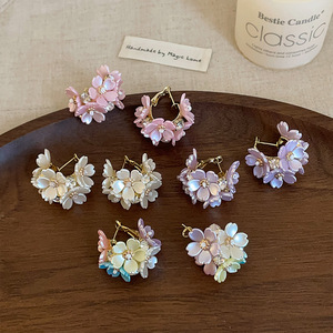 ต่างหูเม็ดเดี่ยวสแตนเลสขายดีต่างหูเกลียวปลายสูงสำหรับผู้หญิงกันน้ำเครื่องประดับฮิปฮอปที่ไม่ซ้ำใคร - Product Image 2