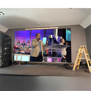 Écran LED COB économique P0.93 pour bureau, fête, 5x5 armoires, écran LED COB 2K, mur vidéo, affichage numérique - Product Image 1