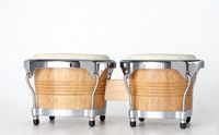 Latin Music Instruments Percussion Aspire Jamjuree Wood Bongos Drum