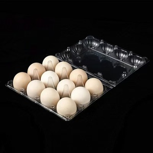 Vendita calda monouso trasparente per animali domestici in <span class=keywords><strong>plastica</strong></span> per imballaggio di uova all'ingrosso 12 pacchetti di <span class=keywords><strong>plastica</strong></span> per animali domestici porta uova di anatra - Product Image 5