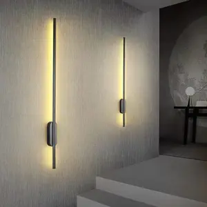 Timjay Minimalism Longer Living Room Background Decor Kitchen Fixture Bedroom Study Stair Surface Mounted LED Wall Light Lamp