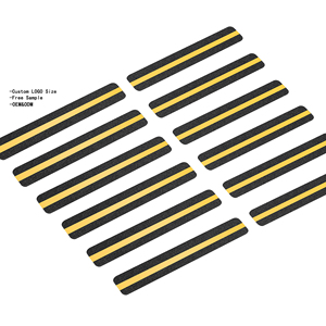 Échantillons gratuits, ruban adhésif antidérapant pour extérieur, sangle de traction <span class=keywords><strong>antidérapante</strong></span>, brille dans le noir, rayures vert foncé, luminescent, adapté aux escaliers - Product Image 3