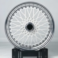 عجلات LZT-120 المصنوعة من السبائك المطروقة مقاس 20 و21 و22 بوصة، جنوط فاخرة مخصصة بتصميم مصقول لسيارات E46 525i 535i 550i كورفيت C8 G05 F85 X6