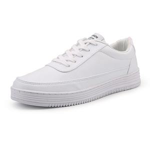 Vente en gros de chaussures de skate décontractées unisexes en caoutchouc noir et blanc personnalisées pour hommes et femmes à prix abordable - Product Image 4