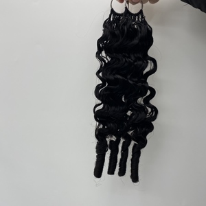 Nuovissime Extension per Capelli a Doppia Trama Effetto Piuma, Sottili <span class=keywords><strong>e</strong></span> Invisibili, Extension di Capelli Vergini di Altissima Qualità per Saloni di Bellezza - Product Image 6