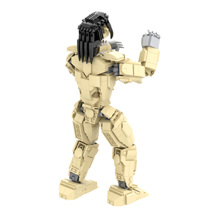 NUOVO Set di Costruzioni Anime L'Attacco dei Giganti, Modello Scenico in Plastica per Bambini, Blocchi MOC, Puzzle Giocattolo 728 Pezzi - Product Image 4