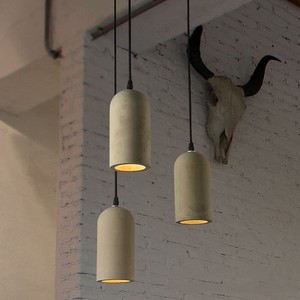 Lámpara Colgante LED Moderna de Cemento Rústico Estilo Americano Retro para Restaurante, Sala de Estar, Cabecera de Cama o Barra - Product Image 3
