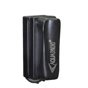 Resun Rectangle en forme de plastique magnétique noir <span class=keywords><strong>Aquarium</strong></span> <span class=keywords><strong>algues</strong></span> flottant verre fenêtre grattoir brosse pour Aquariums et accessoires - Product Image 1