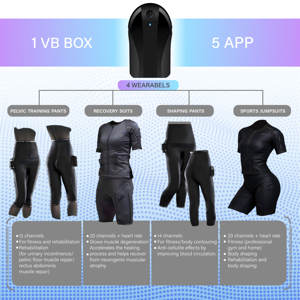 Productos de fitness inteligentes Traje de electroestimulación para el hogar Estimulación muscular del cuerpo Entrenamiento Impulsar el crecimiento muscular y la definición Cuerpo de gimnasio - Product Image 5