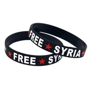 Logotipo personalizado Color Tamaño Promocional Silicona <span class=keywords><strong>Debossed</strong></span> Pulsera de silicona personalizada - Product Image 4
