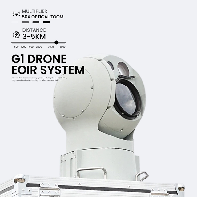 Drone Detection System Fixed Site Drone Tracking Camera System Optical Surveillance UAV Monitoring Radar Detector FPV Detector