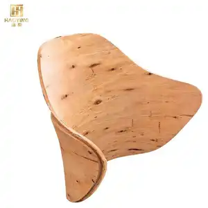 Quadro de cadeira de eucalipto, decoração de dupla face personalizada, madeira moldada, placa, para l