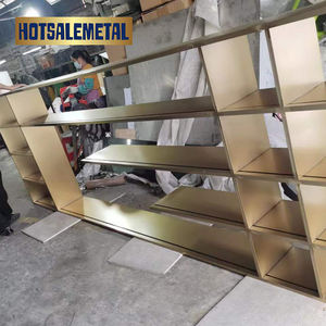 Niche murale rectangulaire en acier inoxydable 304 de qualité supérieure, fabrication Foshan, étagère encastrée moderne, installation autocollante pour salle de bain - Product Image 5