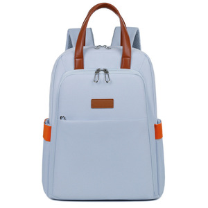Unisex Business <b>Laptop</b> <b>Backpack</b> 16 Inch Large Capacity Anti Theft Travel Waterproof PU USB Zipper Physiological Curve Back Work - Product Image 6