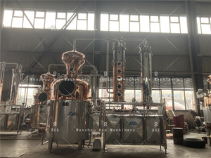 Alambic <span class=keywords><strong>en</strong></span> cuivre Ace 300L pour la distillation de la vodka, machine à alambic à colonne à bulles, distillateur d'alcool, distillerie de moonshine pour le whisky - Product Image 6