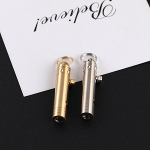 Couteau utilitaire porte-clés en acier inoxydable, lame à ressort, couteau de poche pour ouvrir les colis, artisanat, bijoux, accessoire de bricolage - Product Image 4