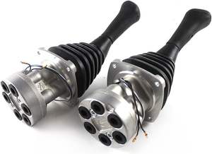 จอยสติ๊กควบคุมไฮดรอลิกสำหรับรถขุดอลูมิเนียมอัลลอยด์ HongWang สำหรับรุ่น EC210/240B - Product Image 5