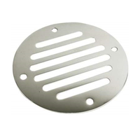 Grille de drainage ronde à fentes en acier inoxydable 304 FOYO Factory Direct pour bateau, yacht, accessoires de drainage