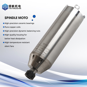 <span class=keywords><strong>Husillo</strong></span> de <span class=keywords><strong>Carpintero</strong></span> de Alta Velocidad de 7.5kw Refrigerado por Agua de 800HZ con Motor de Alta Velocidad <span class=keywords><strong>para</strong></span> Máquina Herramienta - Product Image 3
