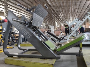 Sport Gym Club Gym Equipment Popular MND Fitness Wholesale Hack Squat Leg <b>Press</b> Machine Commercial Fitness Equipment for Gym - Product Image 3