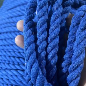 Cordon macramé tressé personnalisé de 2cm à trois brins corde 100% coton torsadée de 20mm avec <span class=keywords><strong>lacets</strong></span> de chaussures de style sport dans un sac à <span class=keywords><strong>lacets</strong></span> - Product Image 3