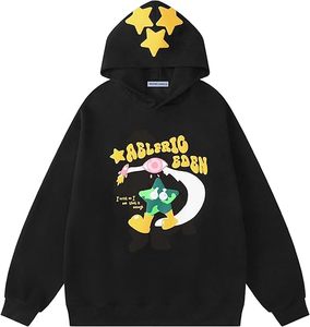 High Quality Cotton Unisex Oversized Puff Print Hoodie Pullover 500 Gsm Custom 100% Cotton Essentials Men Hoodies