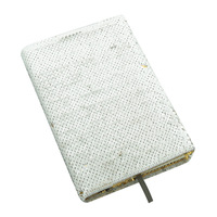 Wärmeübertragung Sublimation Blanko Glitzer Doppelseitiges Kunstleder-Cover Business-Notizbuch