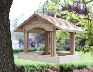 FSC et SEDEX 4 P vérifiés extérieur maison d'oiseau sauvage et mangeoire mangeoire à oiseaux en bois - Product Image 4