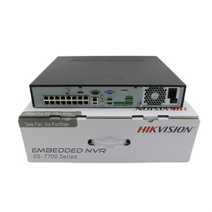 HIK original DS-7732NXI-K4/16P 32 canaux 1.5U 16 ports PoE Série K AcuSense 4K Sortie HDMI Compression H.265+ H.264 Stockage sur disque dur NVR - Product Image 5