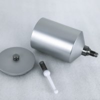 Pot de peinture à alimentation par gravité 200cc, réservoir de pistolet pulvérisateur en alliage d'aluminium, pot de rechange durable pour pistolet de pulvérisation pneumatique