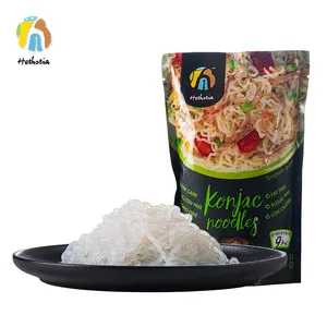 Konjac fabricante de macarrão konjac, fornecedor de alimentos com diferentes konjac espaguete