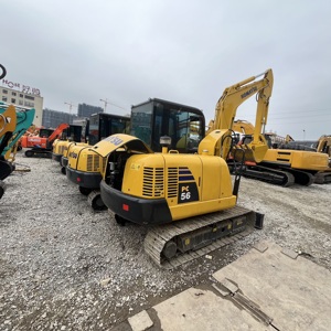 Mini Excavadora Hidráulica Komatsu PC56 Original <span class=keywords><strong>de</strong></span> 5 Toneladas, Pocas Horas <span class=keywords><strong>de</strong></span> Trabajo, Casi Nueva, Económica, Pequeña, Usada para Construcción, en Venta - Product Image 6